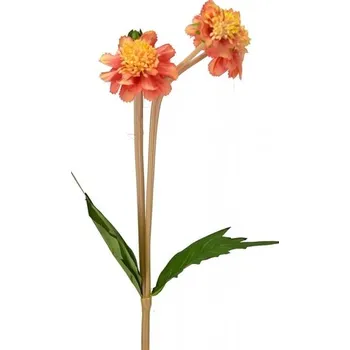 umělá květina Jiřina lososová 45 cm