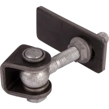 pant Locinox regulovatelný pant na přivaření pro otevírání do 180°, ZN, GBMU-Z M18 (LCX-GBMU-Z-M18)