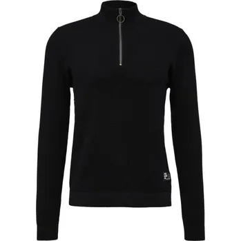 Pánský svetr Pulovr s.Oliver QS KNITTED PULLOVER NOOS S Černá