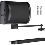 Horní hydraulický samozavírač LOCINOX 90°/180° pro branky do 150 cm/150 kg, černý, PANTHER-9005