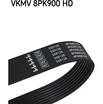 ozubený klínový řemen, , SKF, VKMV 8PK900 HD