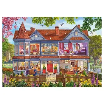 Puzzle SCHMIDT Dům na jaře 1000 dílků