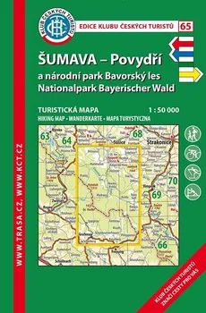 Šumava 65: Povydří a národní park Bavorský les 1:50 000 - KČT (2017)