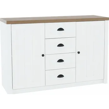 Komoda Komoda PROVANCE K4S, sosna Andersen/dub lefkas