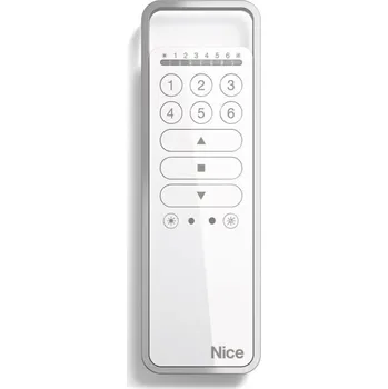 Pohon brány NICE ERA P6S - 6kanálový vysílač, pro rolety a klimatizace