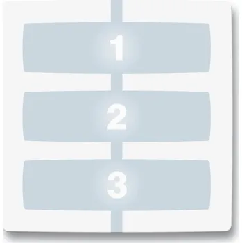 Pohon brány NICE NiceWay WM003C - tříkanálové tlačítko pro ovládání tří pohonů