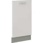 Falco Kuchyňská dvířka Bolzano ZM 713x446 bílý lesk/šedá