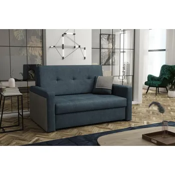 Pohovka Falco Rozkládací pohovka Vivian Mel II s úložným prostorem, modrá centauri 86/šedá centauri 05