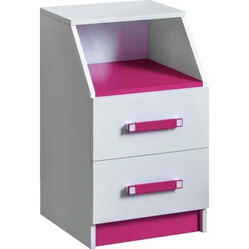 Zásuvkový kontejner Kontejner TRAFICO 15 bílá/růžová