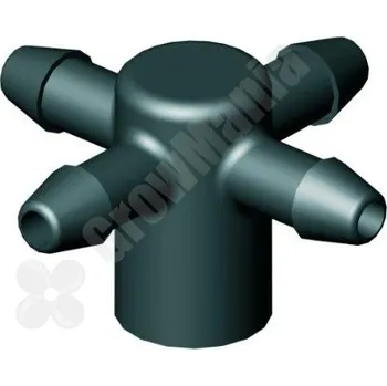 Irritec Rozvaděč na 4 kapiláry 5 mm horizontální