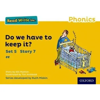 Cizí jazyk Read Write Inc. Phonics: Do We Have to Keep it? (Yellow Set 5 Storybook 7) - Munton, Gill
