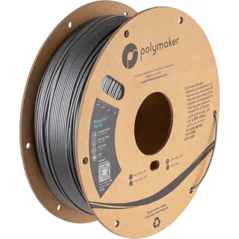 Filament Polymaker PolyLite™ PET-G stříbrná (silver)