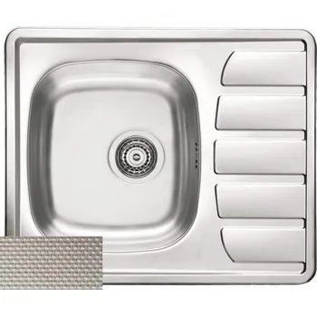 Nerezový dřez Nerezový dřez ZOM 10 vestavný, dekor