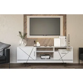 Televizní stolek Televizní stolek GABES bílá