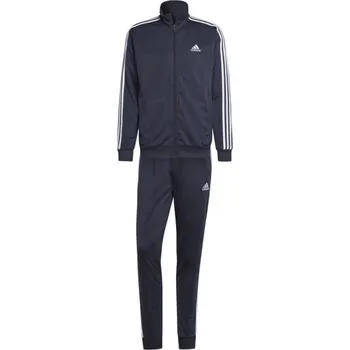 Pánská souprava adidas BASIC 3-STRIPES TRICOT 2XL Tmavě modrá, Bílá