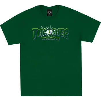 thrasher Pánské triko aws nova tee forest green