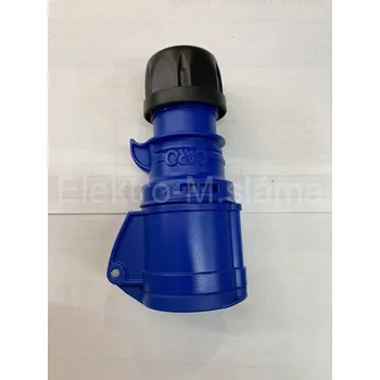 Elektrická zásuvka ISN 1632 spojovací zásuvka 16A/230V na kabel