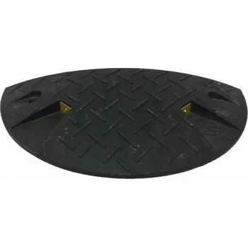 parkovací zábrana B2B Partner Zpomalovací práh, 10 km/h, koncový, černý