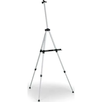 Kancelářský nábytek B2B Partner Hliníkový skládací stojan na tabule a nástěnky, 530 - 1580 mm