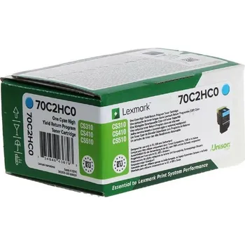 Čelenka Lexmark 70C2HC0 - originální- modrý