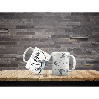 Hrnek Šéf má vždy pravdu - Červená