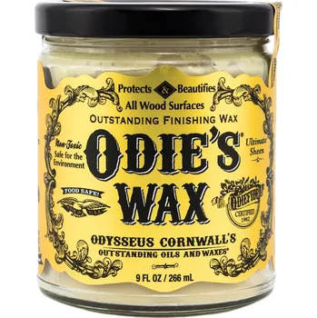 Olej na dřevo Odies Oil Wax přírodní vosk na dřevo 266 ml