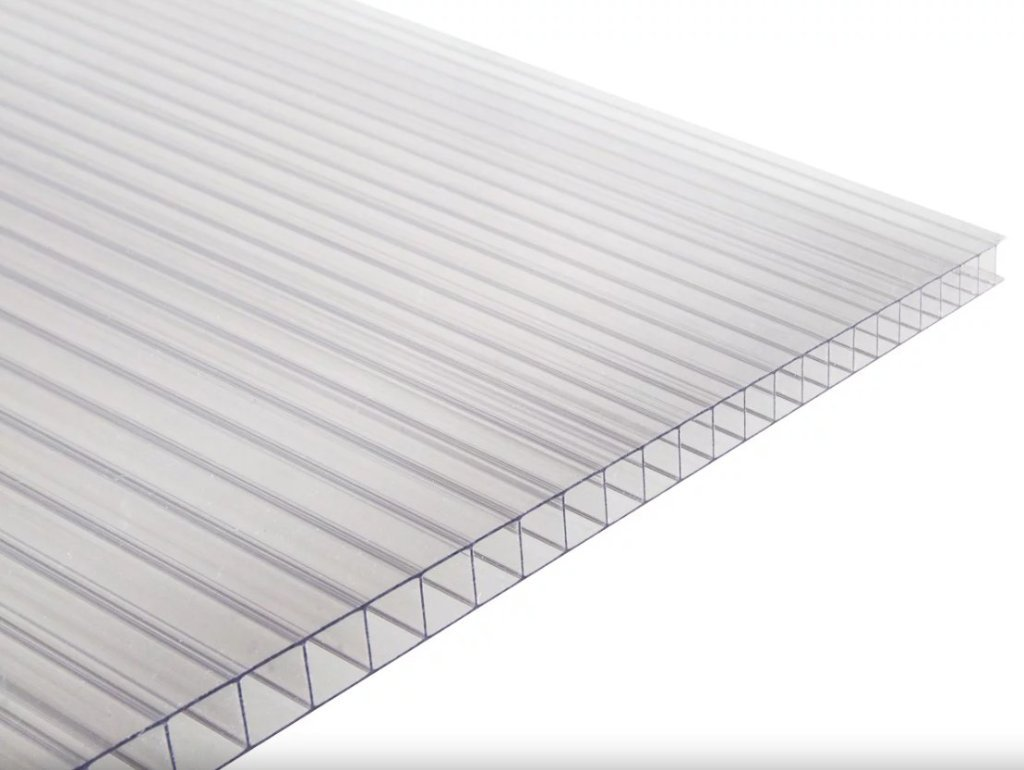 Gutta Polykarbonátová deska Guttagliss DUAL BOX 8 mm - čirá Rozměr 1500 x 1050 mm , 1,575 m2