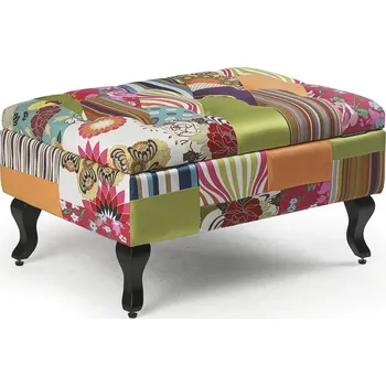 B2B Partner Patchwork podnožník, taburet RELAX