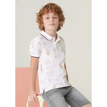 Chlapecká košile Chlapecká polokošile Mayoral se vzorem 6106