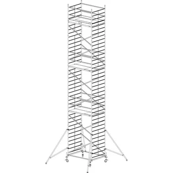 Lešení Krause Hliníkové pojízdné lešení Protec XXL 11,3 m