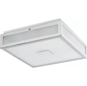 Rabalux 75032 ZOYA - Stropní LED svítidlo do koupelny v chromové barvě, LED 18W, 4000K, IP44, 30 x 30cm (Koupelnové LED chromové svítidlo na strop)
