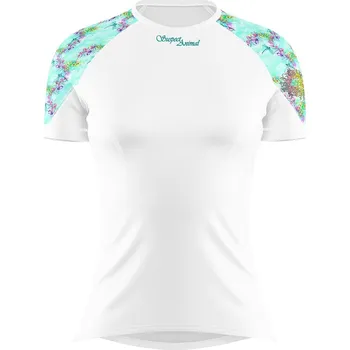 Dámské funkční triko krátký rukáv DRAGONFLY bílá Bamboo Light New