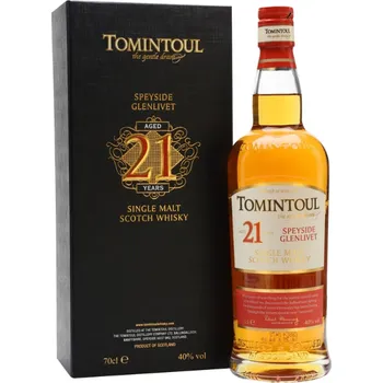 Likér Tomintoul Aged 21 Years 0,7 l 40 %