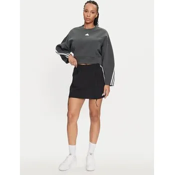 Dámská mikina adidas Mikina Future Icons 3-Stripes IS3879 Zelená Loose Fit XL