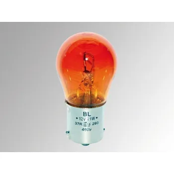 Žárovka Autožárovka oranžová, 12V 21W, BA 15S