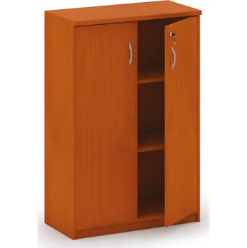 Policová skříň B2B Partner Kancelářská skříň MIRELLI, 800 x 400 x 1200 mm, třešeň
