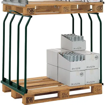 paleta Wanzl Paletový držák pro stohování palet na sebe, výška 995 mm, lakovaný