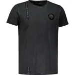 Pánské triko KIXMI SIMEON TMAVĚ ŠEDÁ M