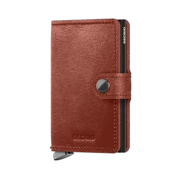 Peněženka Kožená peněženka SECRID PREMIUM Miniwallet Basco Brown hnědá