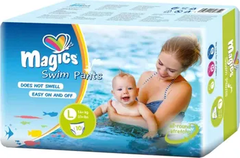 Plenkové kalhoty Drylock Magics Swim Pants L 14+ kg 10 ks