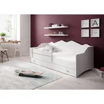 Nábytek PEGAS s.r.o. Postel s matrací EMKA Pink, White 160x80 White