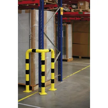 parkovací zábrana B2B Partner Oblouková rohová ochranná zábrana 76 mm, 500 x 500 x 300 mm