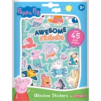 plyšák Okenní dekorace Prasátko Peppa