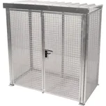 Klec pro skladování tlakových lahví, 210 × 108,5 × 216 cm