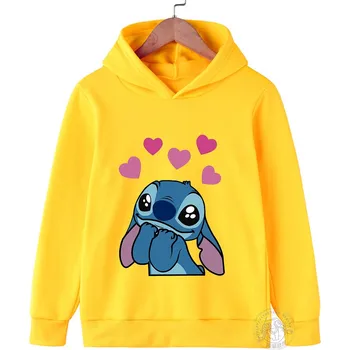 Chlapecký svetr Lilo & Stitch MIKINA STITCH, různé barvy Barva: Žlutá, Velikost: 160