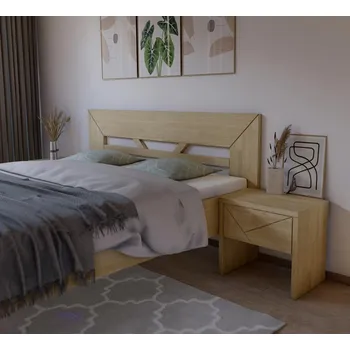 Postel SPOSA postel 160 x 200 cm, moření 30