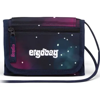 Peněženka Dětská textilní peněženka Ergobag Fialová reflexní