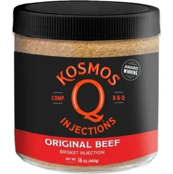 Koření BBQ solný nálev Original Beef Brisket Injektion 460g Kosmo´s Q