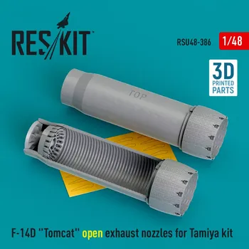 Plastikový model Reskit 1/48 F-14D 'Tomcat' open exhaust nozzles (TAM)