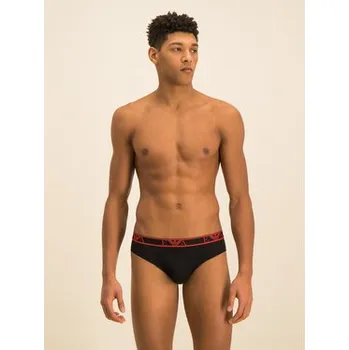 Boxerky Emporio Armani Underwear Souprava slipů 111734 0P715 73320 Černá S